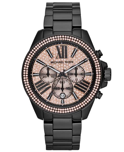 michael kors chronograph bracelet watch|michael kors chronograph watch women.